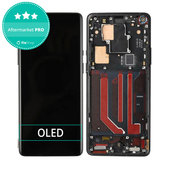 OnePlus 8 Pro - LCD zaslon + steklo na dotik + okvir (Onyx Black) OLED
