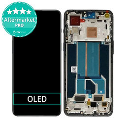 OnePlus Nord 2T CPH2399 CPH2401 - LCD zaslon + steklo na dotik + okvir (Black) OLED