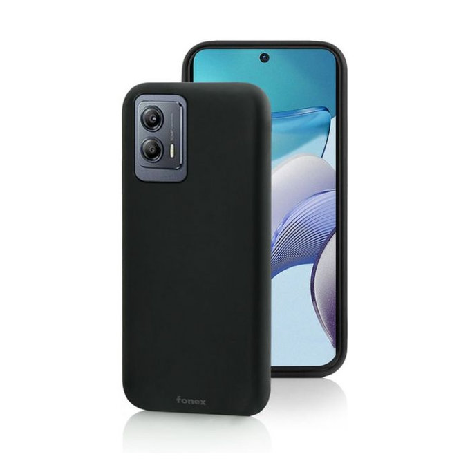 Fonex - TPU ovitek za Motorola Moto G53, črna