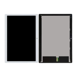 Lenovo Tab M10 TB-X605FC, TB-X605LC - LCD zaslon + steklo na dotik (White) TFT