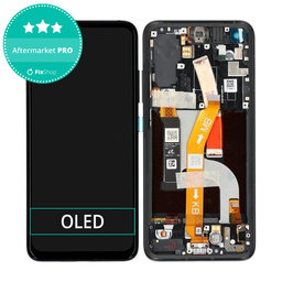 Asus Zenfone 8 ZS590KS - LCD zaslon + steklo na dotik + okvir (Obsidian Black) OLED