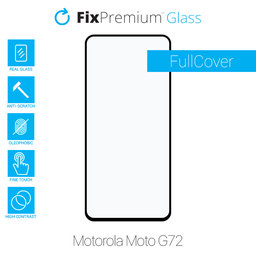 FixPremium FullCover Glass - Kaljeno Steklo za Motorola Moto G72