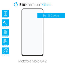 FixPremium FullCover Glass - Kaljeno Steklo za Motorola Moto G42