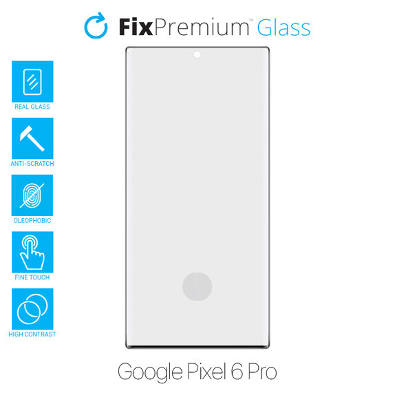FixPremium FullCover Glass - Kaljeno Steklo za Google Pixel 6 Pro