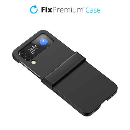 FixPremium - Silikonski ovitek za Samsung Galaxy Z Flip 4, črn