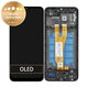 Samsung Galaxy A03 Core A032F - LCD zaslon + steklo na dotik + okvir (Black) - GH81-21711A Genuine Service Pack