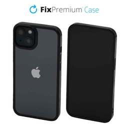 FixPremium - Ovitek Invisible za iPhone 13 in 14, črn