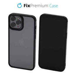 FixPremium - Ovitek Invisible za iPhone 13 Pro Max, črn