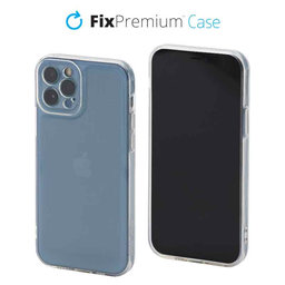 FixPremium - Ovitek Invisible za iPhone 12 in 12 Pro, prozoren