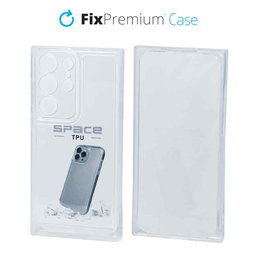 FixPremium - Ovitek Invisible za Samsung Galaxy S22 Ultra, prozoren