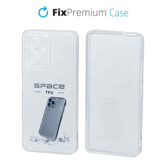 FixPremium - Ovitek Invisible za Xiaomi Redmi Note 12 5G, prozoren