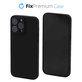 FixPremium - Gumiran ovitek za iPhone 14 Pro Max, črn