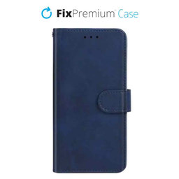 FixPremium - Ovitek Book Wallet za iPhone 11, moder