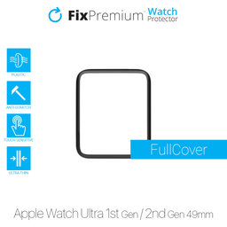 FixPremium Watch Protector - Pleksi steklo za Apple Watch Ultra 1st Gen in 2nd Gen (49mm)