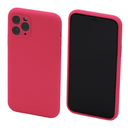 FixPremium - Silikonski ovitek za iPhone 11 Pro, roza