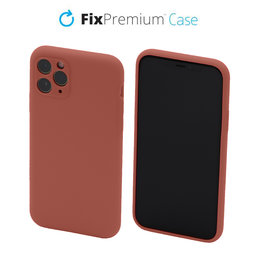 FixPremium - Silikonski ovitek za iPhone 11 Pro, bordo