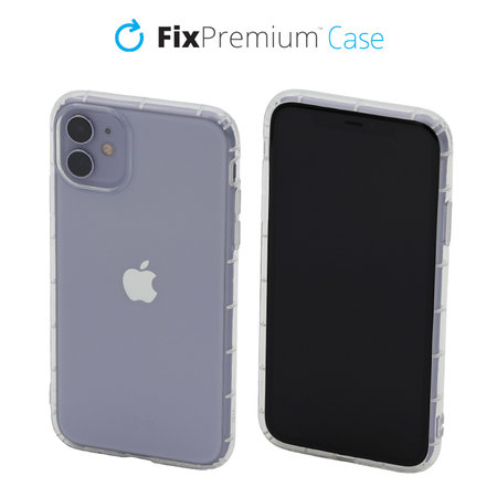 FixPremium - Ovitek Clear za iPhone 12 in 12 Pro, prozoren