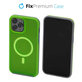 FixPremium - Ovitek Clear z MagSafe za iPhone 14 Pro Max, neon green
