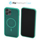 FixPremium - Ovitek Clear with MagSafe za iPhone 13 Pro, mint modra