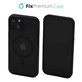 FixPremium - Ovitek Clear z MagSafe za iPhone 14, frost black