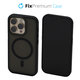 FixPremium - Ovitek Clear z MagSafe za iPhone 14 Pro, frost black