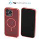 FixPremium - Ovitek Clear with MagSafe za iPhone 13 Pro Max, breskovo roza