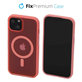 FixPremium - Ovitek Clear z MagSafe za iPhone 14, peach pink