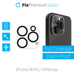 FixPremium Glass - Kaljeno Steklo za zadnjo kamero za iPhone 14 Pro in 14 Pro Max
