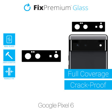 FixPremium Glass - Kaljeno Steklo za zadnjo kamero za Google Pixel 6