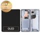 Samsung Galaxy Z Fold 5 F946B - LCD zaslon + steklo na dotik + okvir (Icyblue) - GH82-31842C Genuine Service Pack