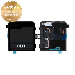 Samsung Galaxy Z Flip 5 F731B - LCD zaslon + steklo na dotik + okvir (Externe) - GH97-29135A Genuine Service Pack