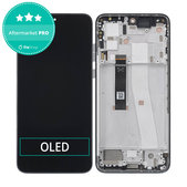Motorola Edge 30 Neo - LCD zaslon + steklo na dotik + okvir (Black Onyx) OLED