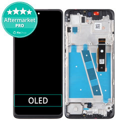 Motorola Moto G72 XT2255 - LCD zaslon + steklo na dotik + okvir (Meteorite Gray) OLED