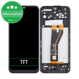 Samsung Galaxy A14 5G A146B - LCD zaslon + steklo na dotik + okvir (Black) TFT