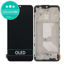 Vivo Y55 - LCD zaslon + steklo na dotik + okvir (Starlight Black) OLED