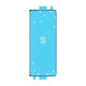Samsung Galaxy Z Fold 5 F946B - Lepilo za lepilo za zunanji zaslon LCD - GH81-23972A Genuine Service Pack