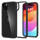 Spigen - Ovitek Ultra Hybrid za iPhone 15 Plus, Matte Black
