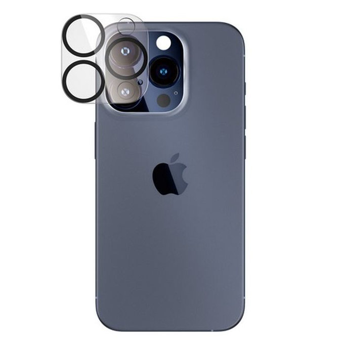 PanzerGlass - Zaščitni Ovitek za Objektiv Kamere PicturePerfect za iPhone 15 Pro in 15 Pro Max, transparent