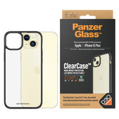 Ovitek ClearCase D3O za iPhone 15 Plus, Črna, PanzerGlass