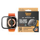 Kaljeno steklo Full Body D3O za Apple Watch Ultra/Ultra 2, Črna, PanzerGlass