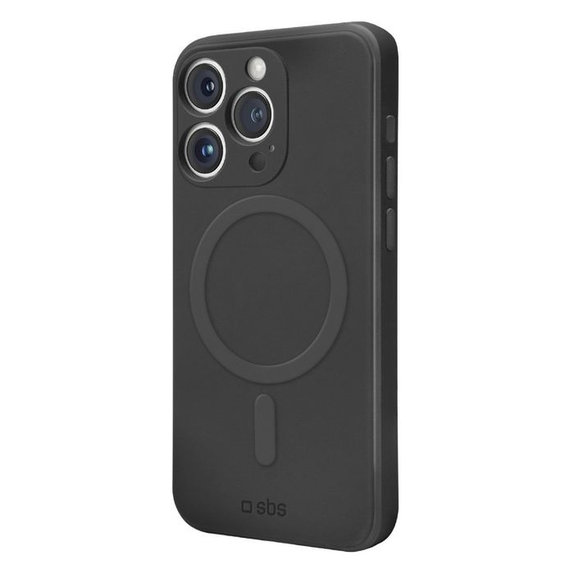 SBS - Ovitek Instinct z MagSafe za iPhone 15 Pro, črna