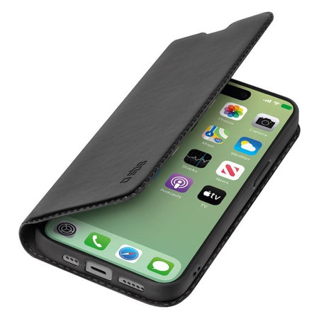 SBS - Ovitek Book Wallet Lite za iPhone 15 Pro Max, črna