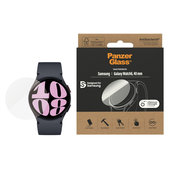 Kaljeno steklo Flat Glass AB za Samsung Galaxy Watch6 40 mm, Prozorna, PanzerGlass
