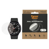 Kaljeno steklo Flat Glass AB za Samsung Galaxy Watch6 43 mm, Prozorna, PanzerGlass
