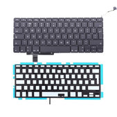 Apple MacBook Pro 17" A1297 (Early 2009 - Late 2011) - Tipkovnica + osvetlitev ozadja UK/EU