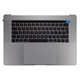 Apple MacBook Pro 15" A1707 (Late 2016 - Mid 2017) - Tipkovnica z zgornjim okvir + tipkovnica UK + mikrofon + trackpad + zvočniki (Space Gray)