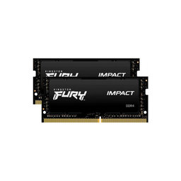 Kingston Fury Impact - Operacijski pomnilnik SO-DIMM 32GB (2x16GB) DDR4 3200MHz - KF432S20IB/32 Genuine Service Pack