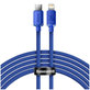 Baseus - Lightning / USB-C Kabel (2m), modra