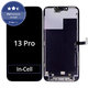 Zaslon In-Cell FHD za iPhone 13 Pro, Steklo na dotik z okvirjem, FixPremium