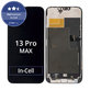 Zaslon In-Cell FHD za iPhone 13 Pro Max, Steklo na dotik z okvirjem, FixPremium